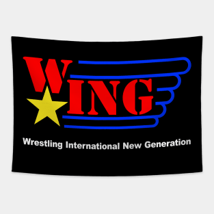 WING WRESTLING INTERNATIONAL NEW GENERATION W*ING Tapestry