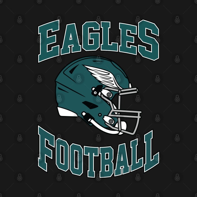 Philadelphia Eagles Football Team by Cemploex_Art