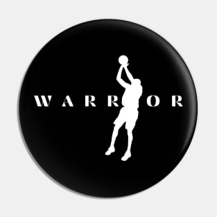 Basketball Champion Warrior Pin