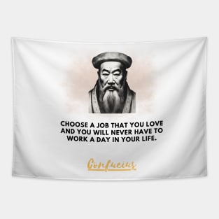 Confucius on Professional Passion Tapestry