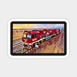 The Ghan Train Australia Magnet