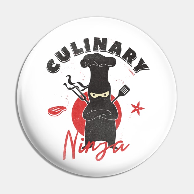 Culinary Ninja - Chef Pin by yaros