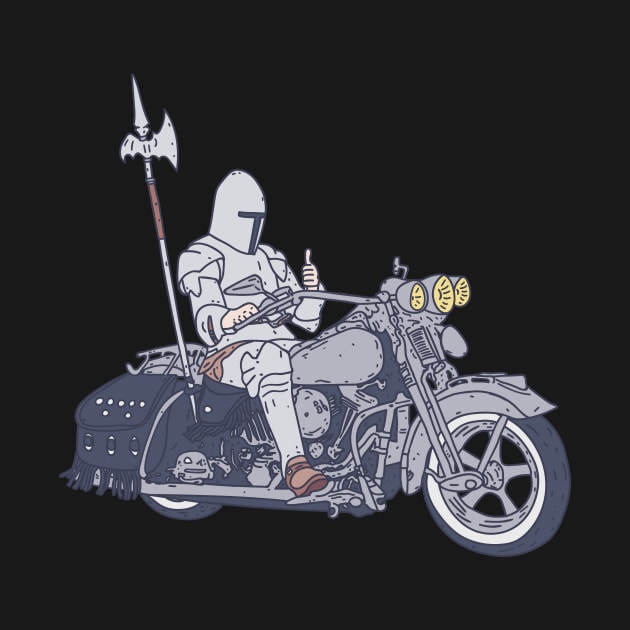 Biker Gang - Motorbike Knight - Chivalry Chopper by DeWinnes