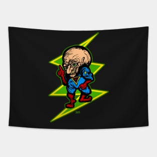 Super Lightning Ultra Bolt Man Tapestry