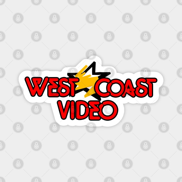 West Coast Video Rental Store Magnet by carcinojen