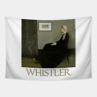 Whistler's Mother, also known as Arrangement in Grey and Black No.1, by James McNeil Whistler Tapestry