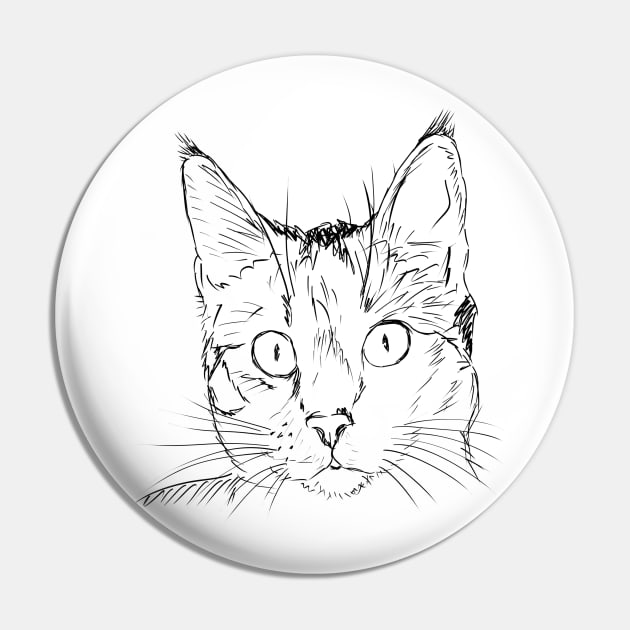 cat Pin by merysam