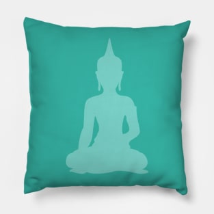 Pastel Mint Buddha Pillow