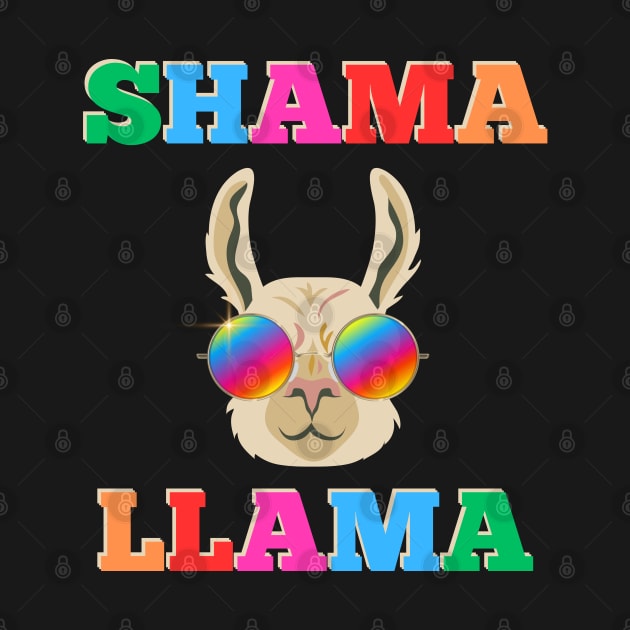 Shama Llama by Kenny The Bartender's Tee Emporium