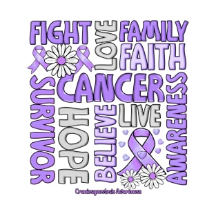 Craniosynostosis Awareness - Fight love survivor ribbon T-Shirt