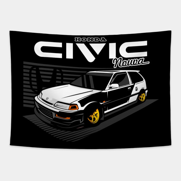 Honda Civic Nouva Tapestry by CFStore