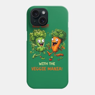 Veg Out with the Veggie Mania Phone Case