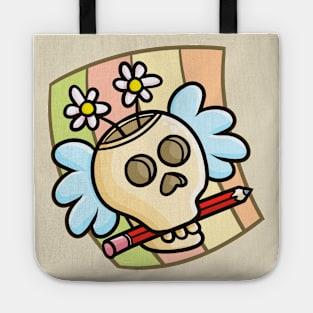 Skull Art Tote