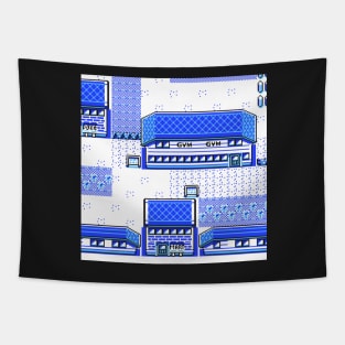 Cerulean City Tapestry