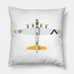 B17 2D plane Pillow