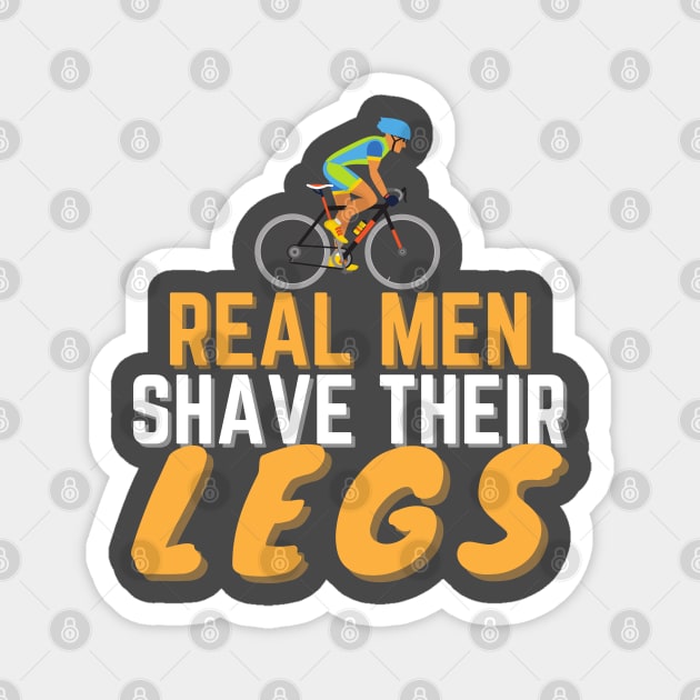 Cycling Funny Magnet by J_Joseph_Designs