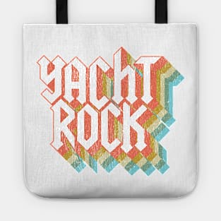 Vintage Fade Yacht Rock Party Boat Drinking print Tote