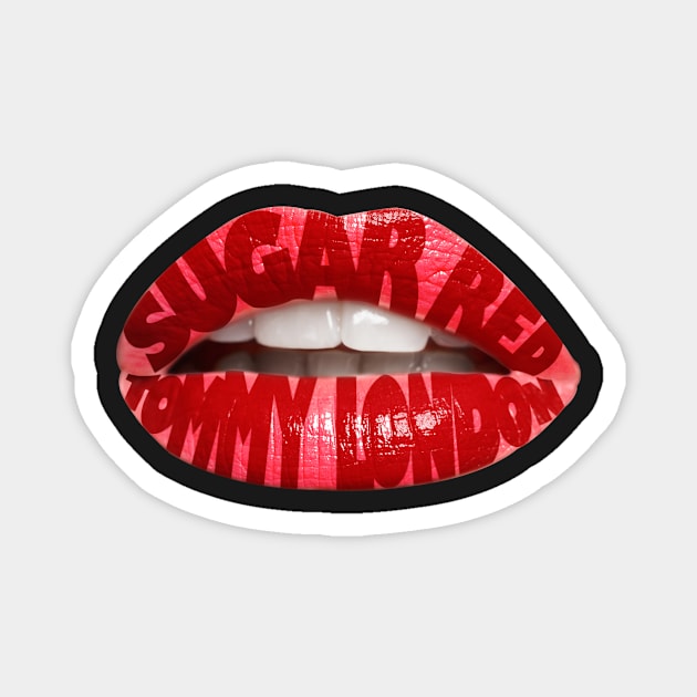 Sugar Red Magnet by tommylondon