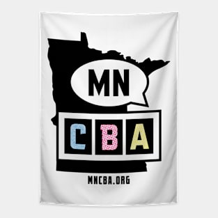 MNCBA Minnesota State Silhouette Logo Tapestry