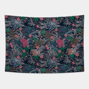 Blossom Blizzard Tapestry