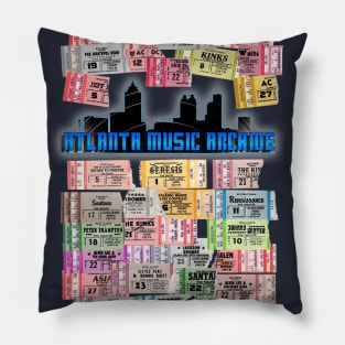 Atlanta Music Archive Stub Shirt Pillow