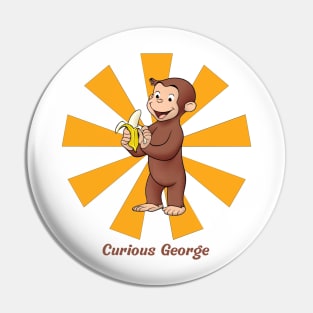 Curious George Vintage Pin