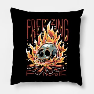 Freezing Fire Pillow