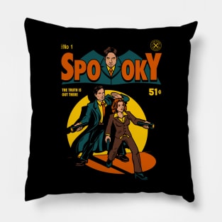 Spooky Comic Pillow