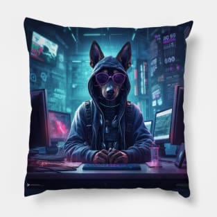 Dog Hacker Pillow