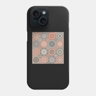 Octagonal Oriental and ethnic motifs in patterns. Phone Case