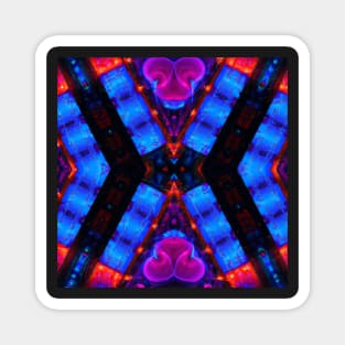 X Kaleidoscope Magnet