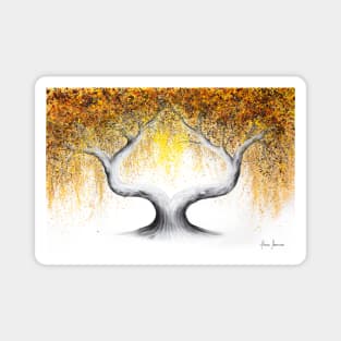 Ace Of Spades Tree Magnet