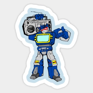 TFP Soundwave Sticker for Sale by kusachan15