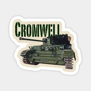 British Cromwell tank Magnet