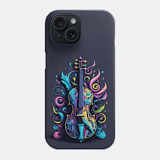 Vintage Violin Artistic Ornament Phone Case