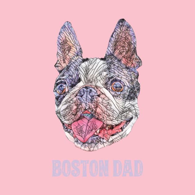 Boston Dad Boston Terrier by DoggyStyles