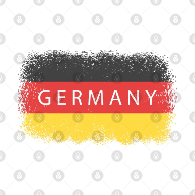 Germany Flag by TravelGiftDesign