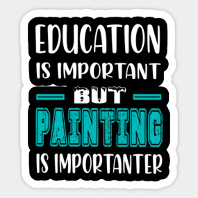 Level 100 Art Critic Funny Artist Gift - Funny Artist Gift - Sticker |  TeePublic