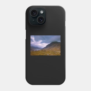 Llyn Ogwen and Pen yr Ole Wen, Snowdonia Phone Case