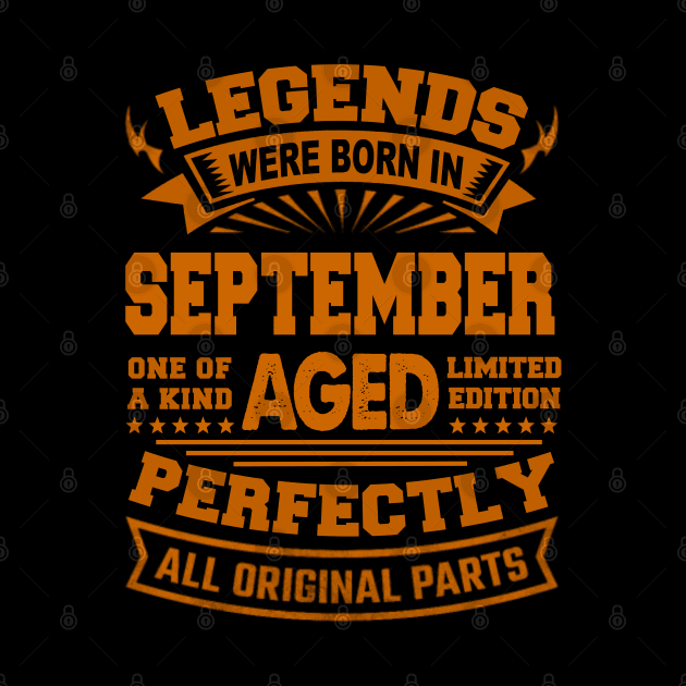 Legends Were Born in September by BambooBox