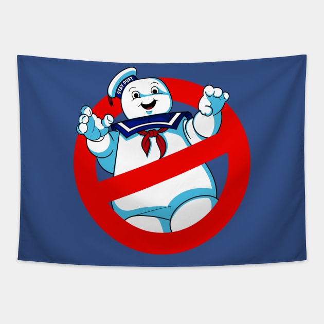 No Stay Puft Tapestry by Meta Cortex