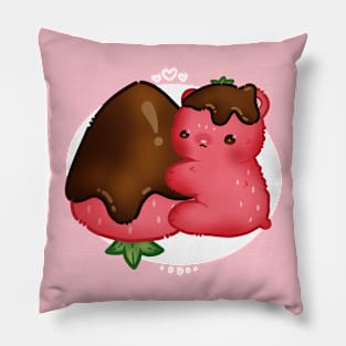 Choco Strawbeary Pillow