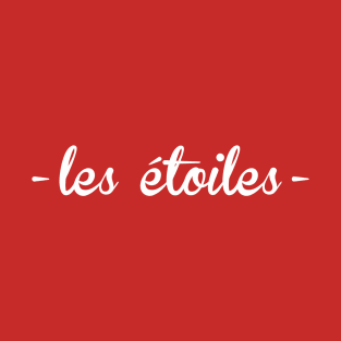 Les Etoiles Slogan T-Shirt