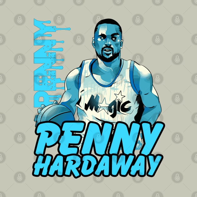 Penny Hardaway by Gvsarts