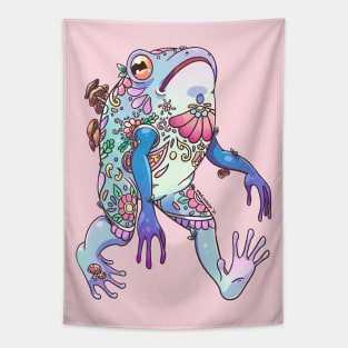 Pastel Loveland Frog Tapestry