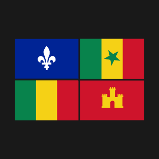 Creole Flag, Louisiana Creole Flag T-Shirt