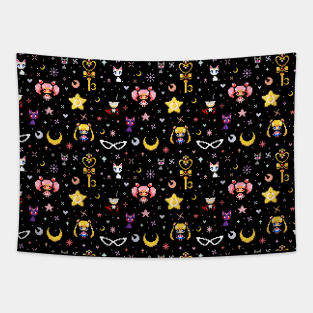 Sailor Moon family - Black Tapestry