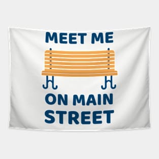 Meet Me on Main Street Tapestry