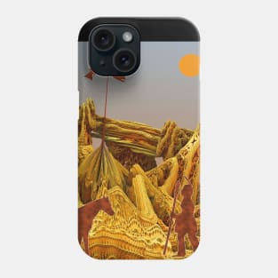 Golden Native Americans Phone Case