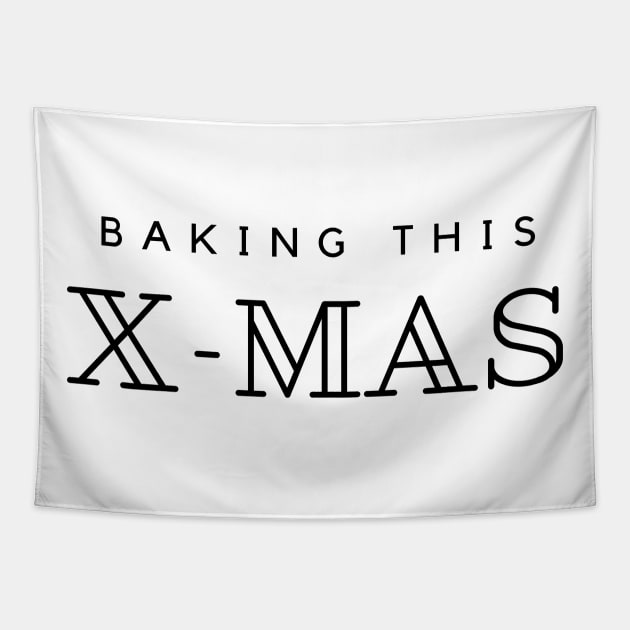 Baking this Christmas - baker - baking cookies - bakers Tapestry by MadeBySerif